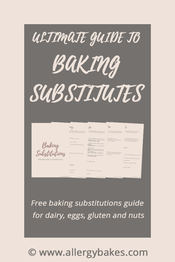 Ultimate guide to baking substitutes with freebie preview